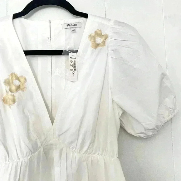 Madewell Annamarie Embroidered Mini Dress - Picture 6 of 9